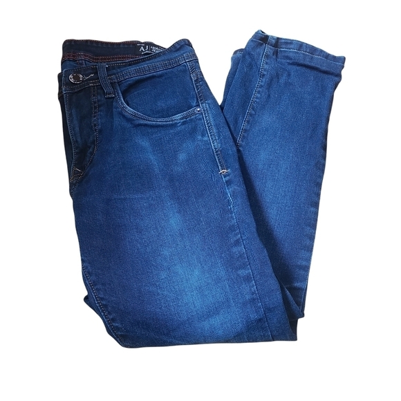 AJ Armani jeans Dark blue skinny leg high Rise denim jeans - Picture 3 of 9